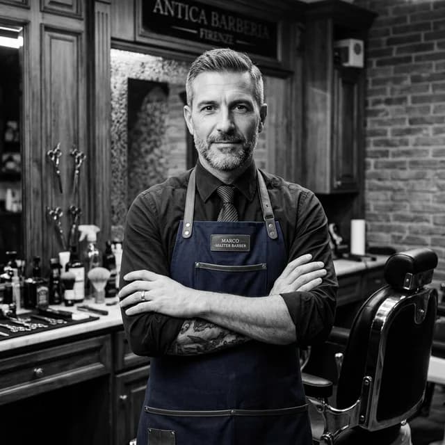 Marco Ferretti — Maître Barbier depuis 2009