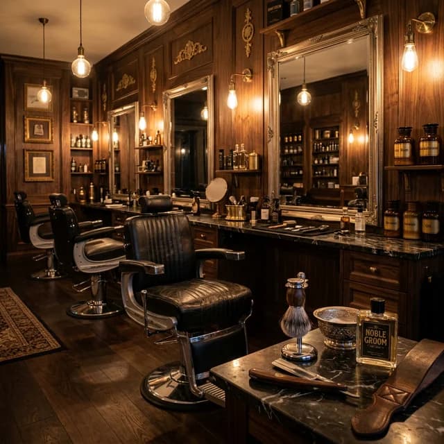 L'intérieur du salon Maison Lame