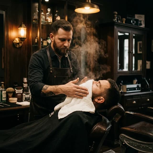 Rituel de rasage traditionnel